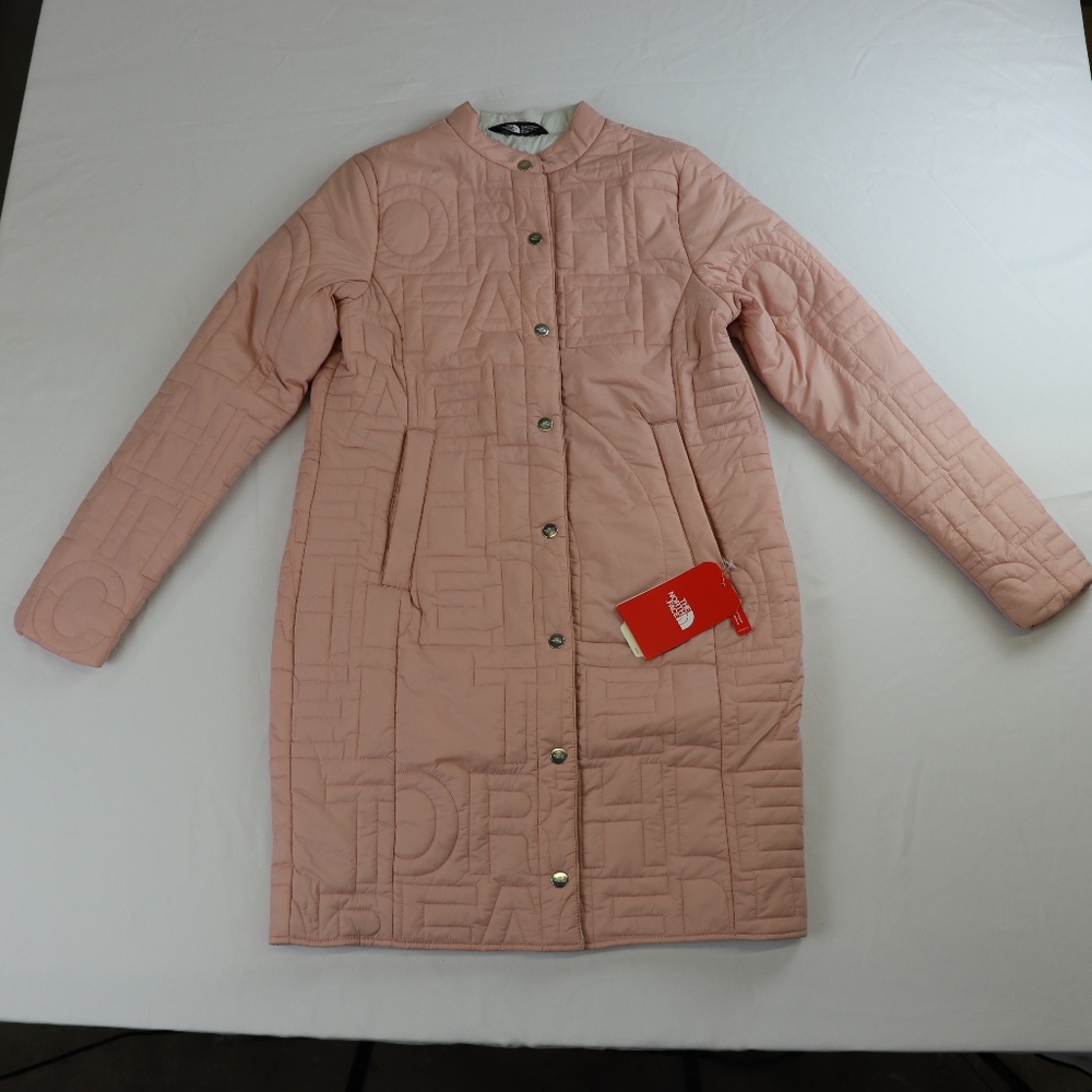 TNF ALPHABET CITY 2018 PARKA Pretty PINK!! NEW NEW - Picture 1 of 6